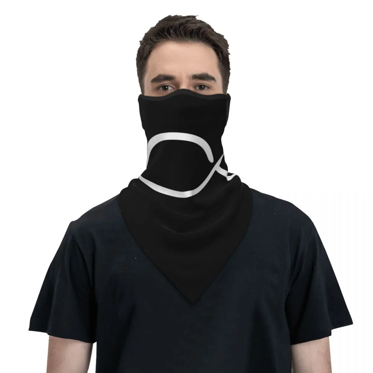 

Jesus Fish Neck Gaiter Men Women UV Face Shield Winter Christian Bandana Scarf for Ski