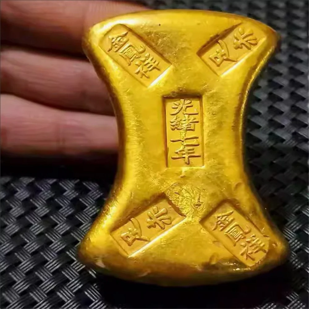 В седьмом году правления Гуансюй использовались Jin Fengxiang Xing и золотые слитки Zuhong