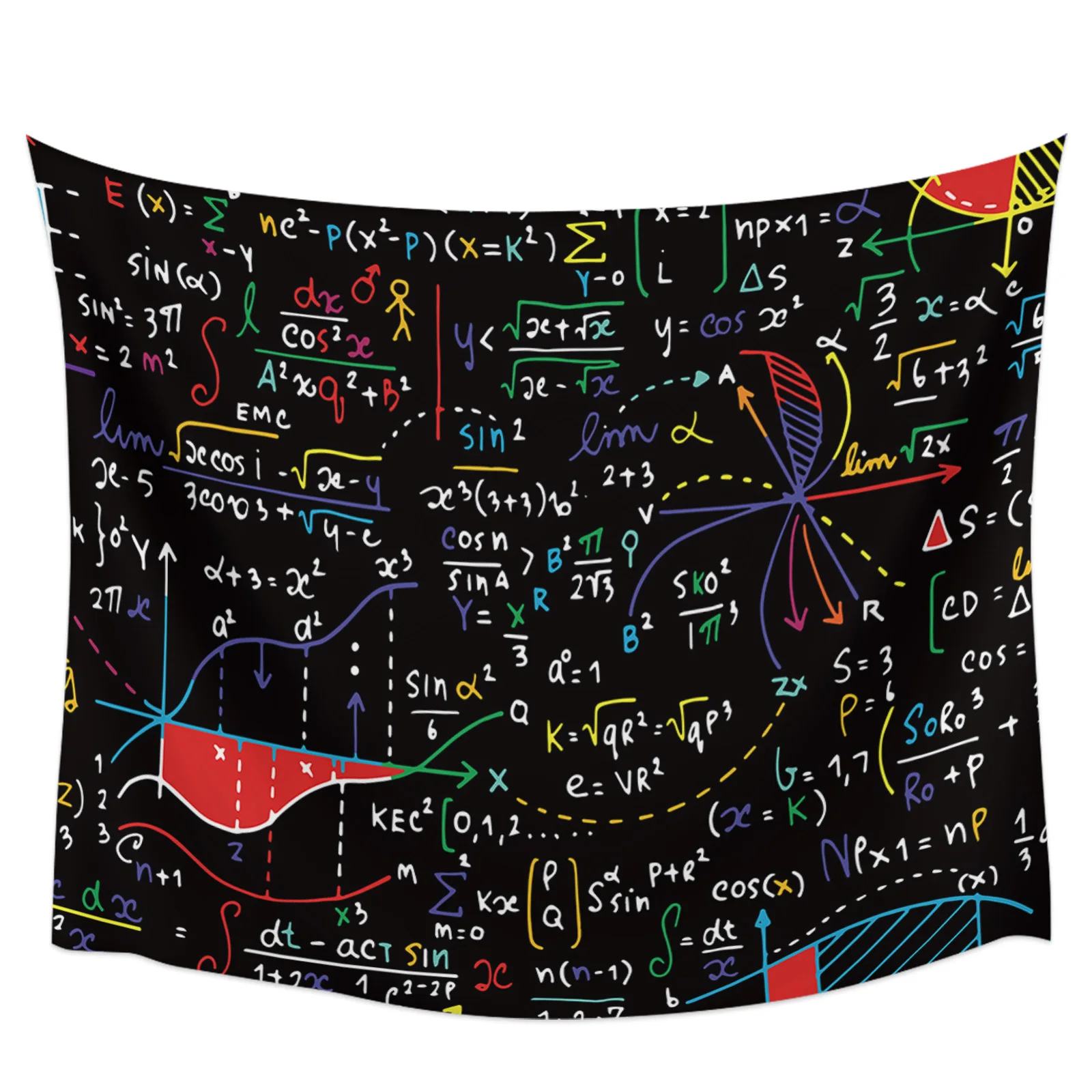 

Mathematics Formula Chart Printed Large Tapestry Hippie Wall Hanging Boho Tapestries Room Art Decor Aesthetic Mats Sheet Blanket