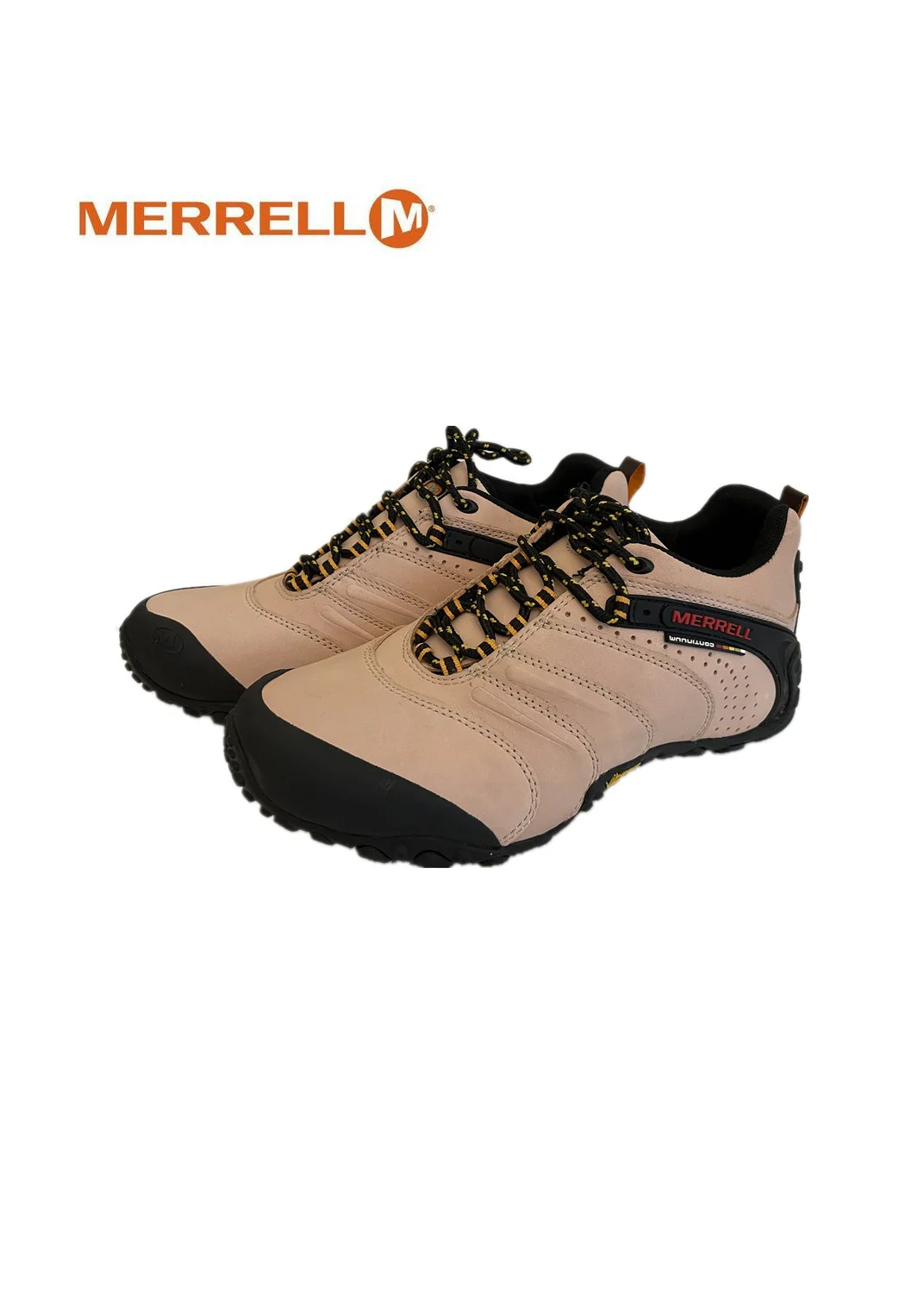 New Original Merrell Professional Outdoor Men Nubuck Genuine Leather Climbing Shoes for Cross-country Mountaineer Hiking Sneaker
