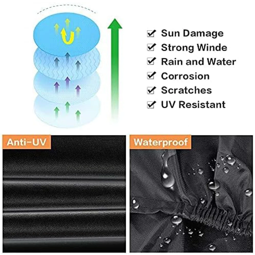 Водонепроницаемый чехол для велосипеда 2-х велосипедов защита уличного уровня от