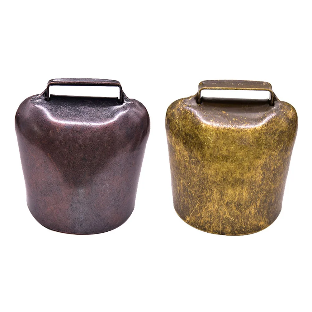 

Bell Bells Cow Animal Copper Sheep Grazing Loud Farm Horse Bronze Cowbell Anti Mini Metal Noise Goat Pet Lost Ornament Vintage