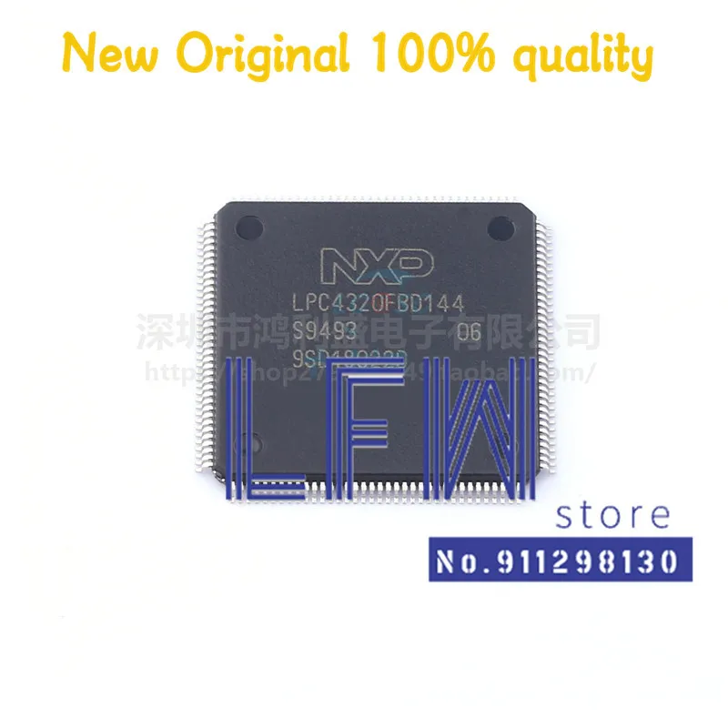 

1pcs/lot LPC4320FBD144 LPC4320 LQFP-144 MCU Chipset 100% New&Original In Stock