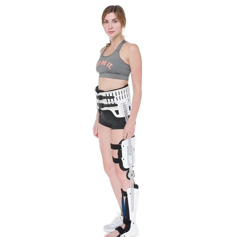 

Adjustable Hip Knee Ankle Dislocate Hip Brace Orthosis FOR Lower limb orthosis