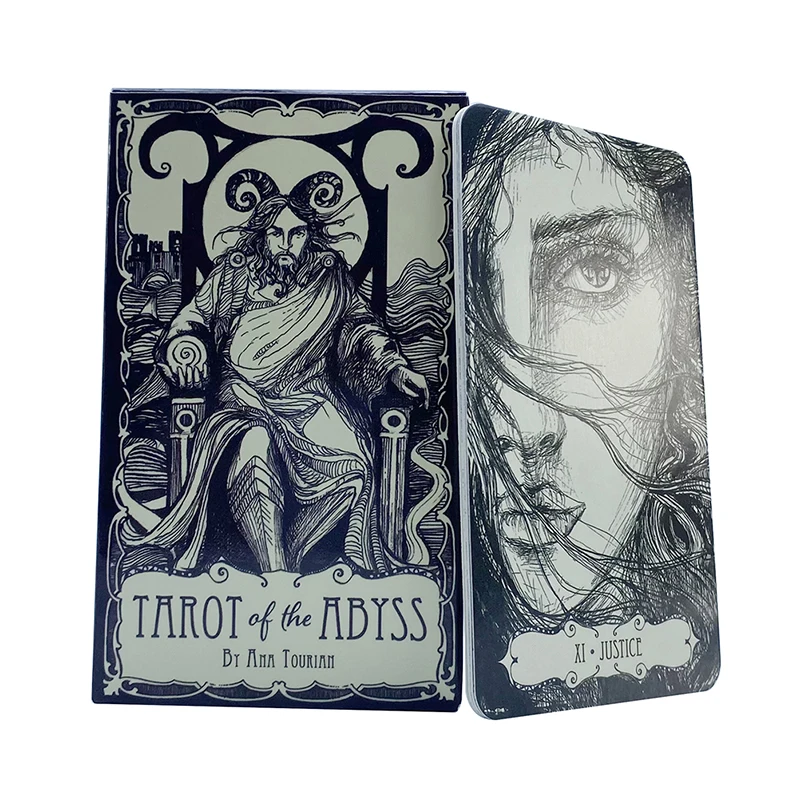 

Tarot Of The Abyss Tarot Prophecy Divination Deck Family Party Board Game Card Beginners Tarot