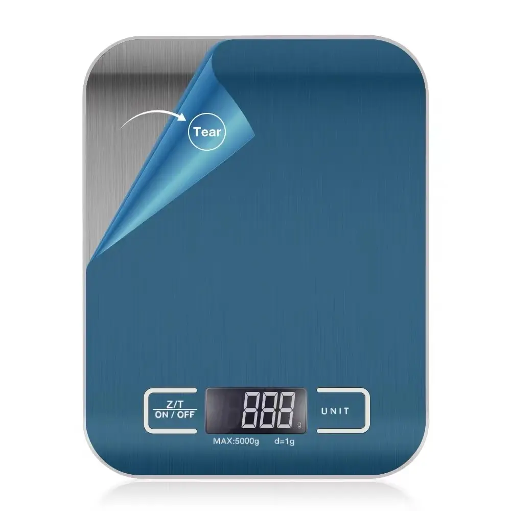10KG Kitchen Scales Stainless Steel Weighing For Food Diet Postal Balance Measuring LCD Precision Electronic