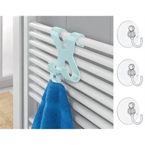 

TRANSFORMACION Attends the Fiorello 2 Pcs Heated Towel Rails Strap Mini Suction Cup Hanger Set