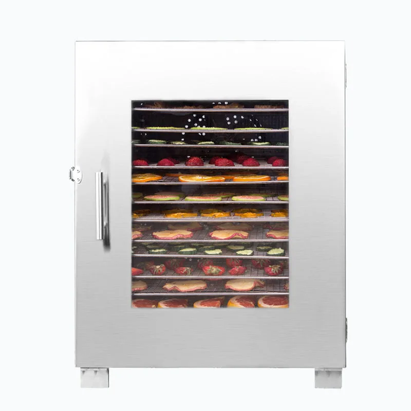 

DH610/616 Ten-layer Household Fruit Dryer Food Dryer Stainless Steel Dried Fruit Machine Vegetable Dehydrator