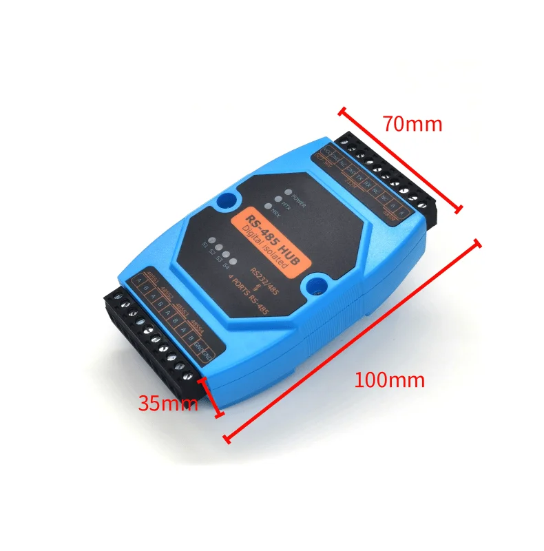 RS485/RS232 в 4-канальный преобразователь RS485 промышленное реле концентратора