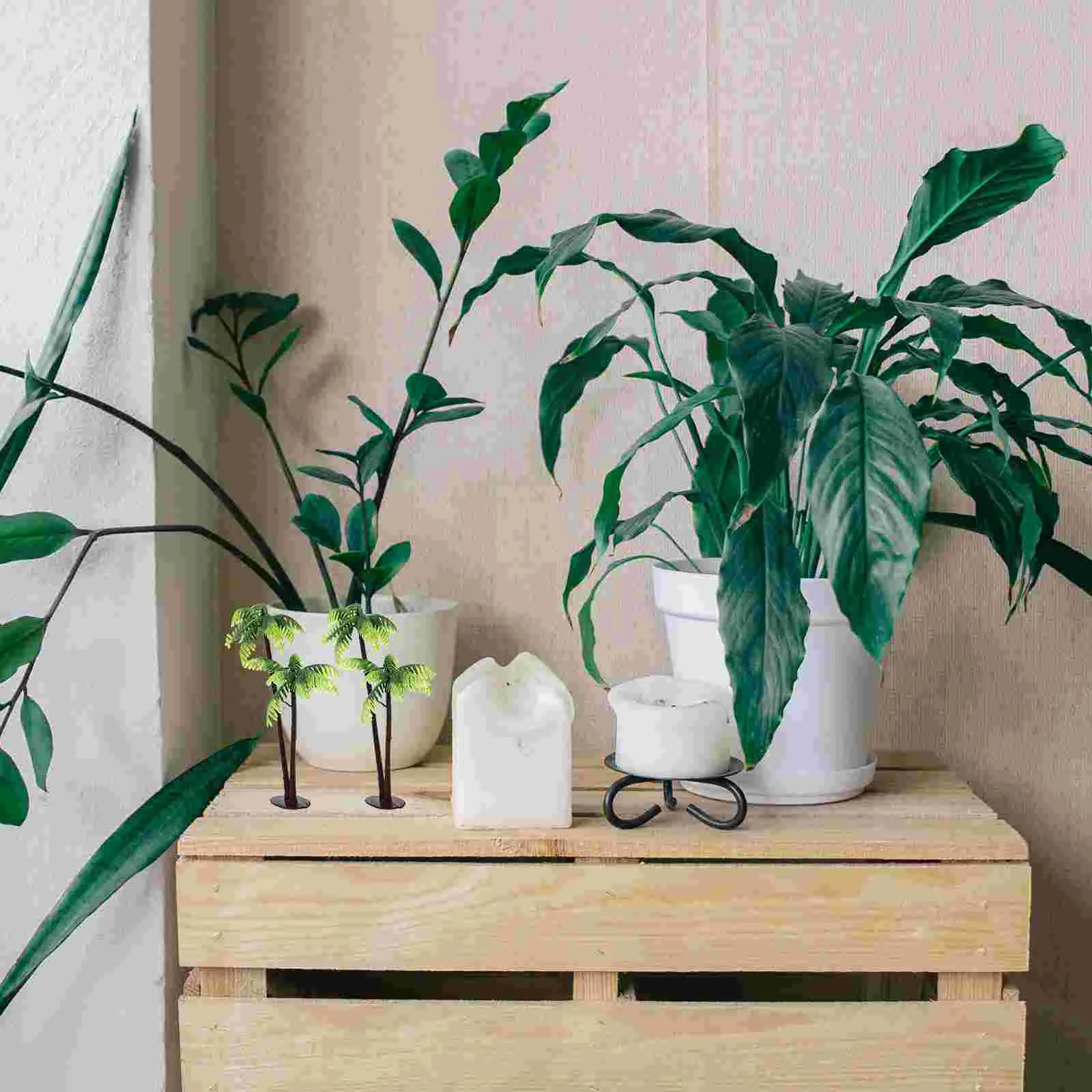 Искусственные растения для дома мини-пейзаж декор аквариум украшение кокосовой