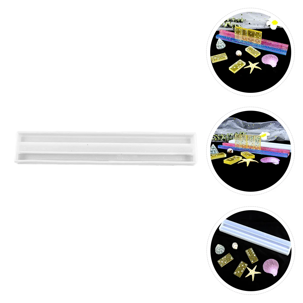 

Bracket Silicone Mold Jewelry Holder DIY Tools Storage Stand Domino Box Mould Silica Gel Craft