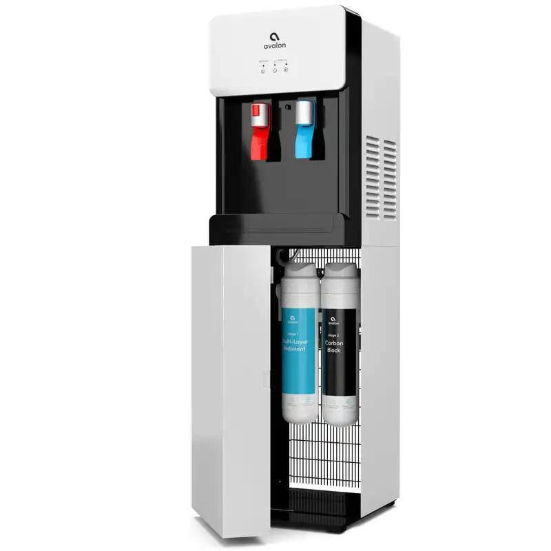 

Self Clean Touchless Bottle-Less Hot/Cold Water Cooler, White