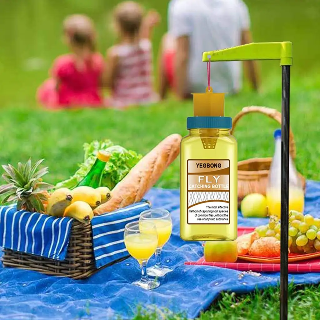 

Insect Traps Fruit Flies Insect Bug Hanging Tree Honey Wasp Catcher Trap Bottle Fly Killer Pest Control Products