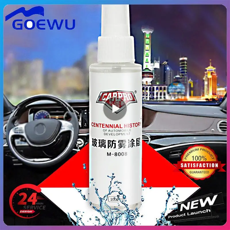 

1~5PCS 100ml Anti-fog Agent Rainproof Super Hydrophobic Anti-rain Agent Waterproof Car Window Glass Bathroom Cleaner