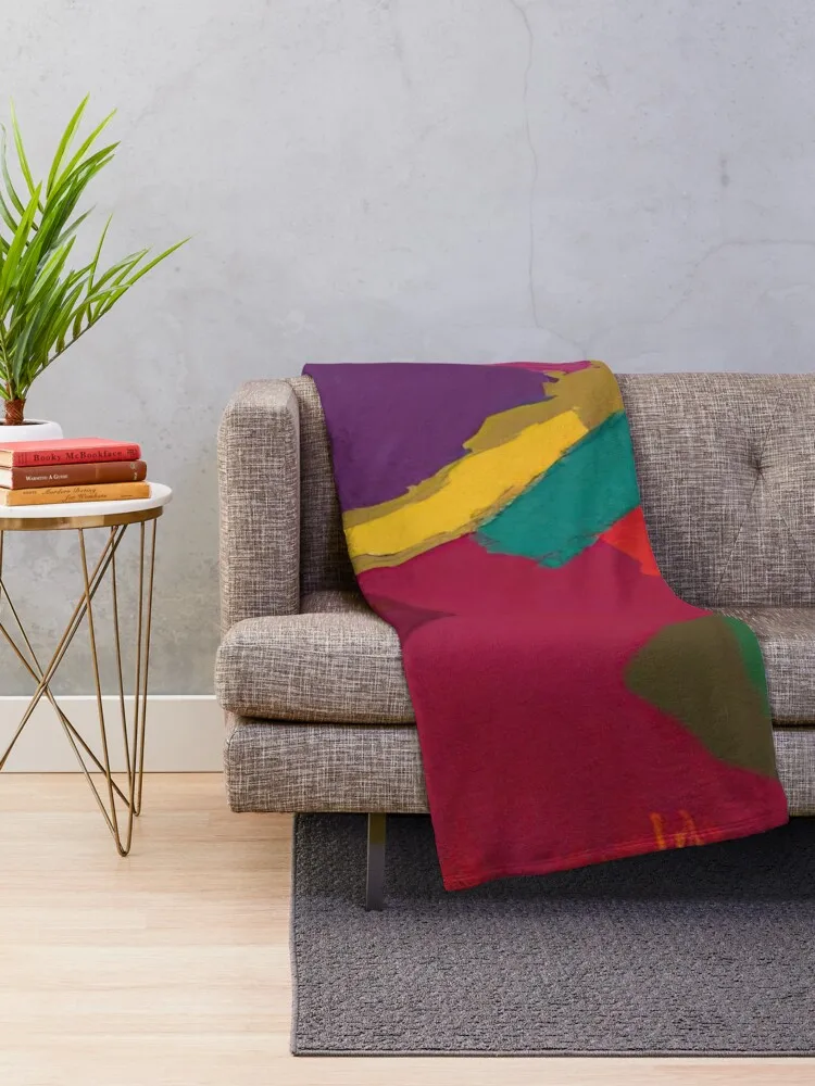 Одеяло John Hoyland - Tiger Walk 3.4.81-1981 декоративное одеяло меховые кровати плед одеяла