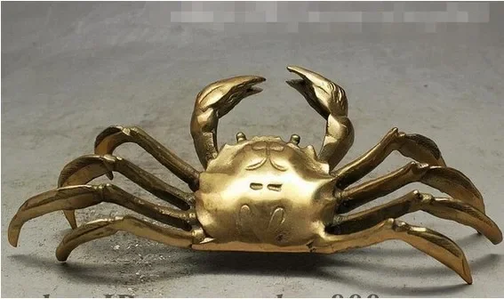 Медная статуя фэншуй краб JINHONGBO