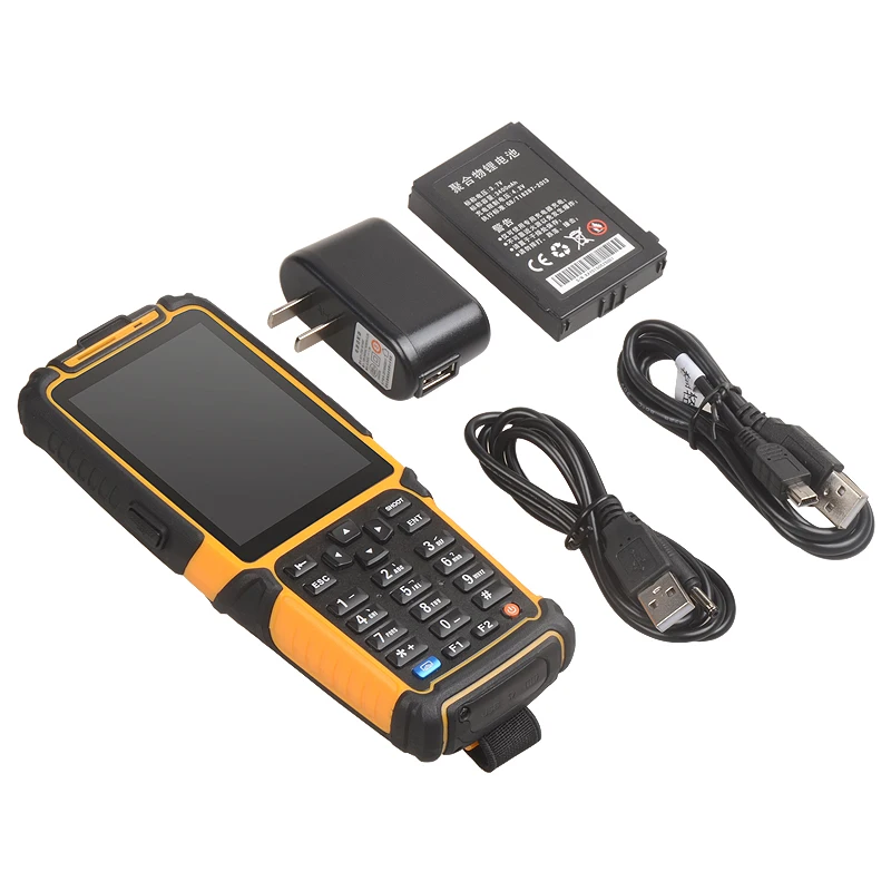 

Взрывозащищенный прочный КПК 4G Lte дополнительный NFC LF HF UHF RFID считыватель штрих-кодов 2d промышленный IP67