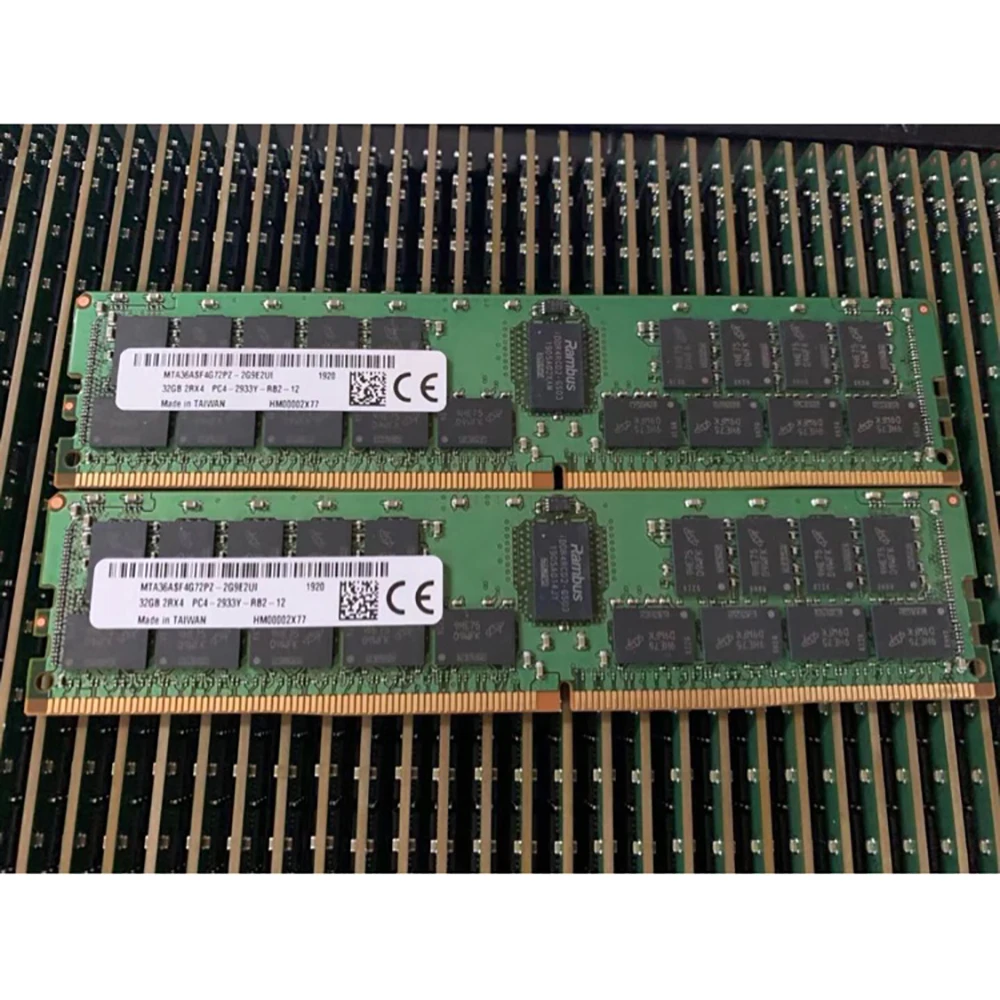 Серверная память 1 шт. для MT RAM 32 ГБ DDR4 2RX4 2933 ECC REG