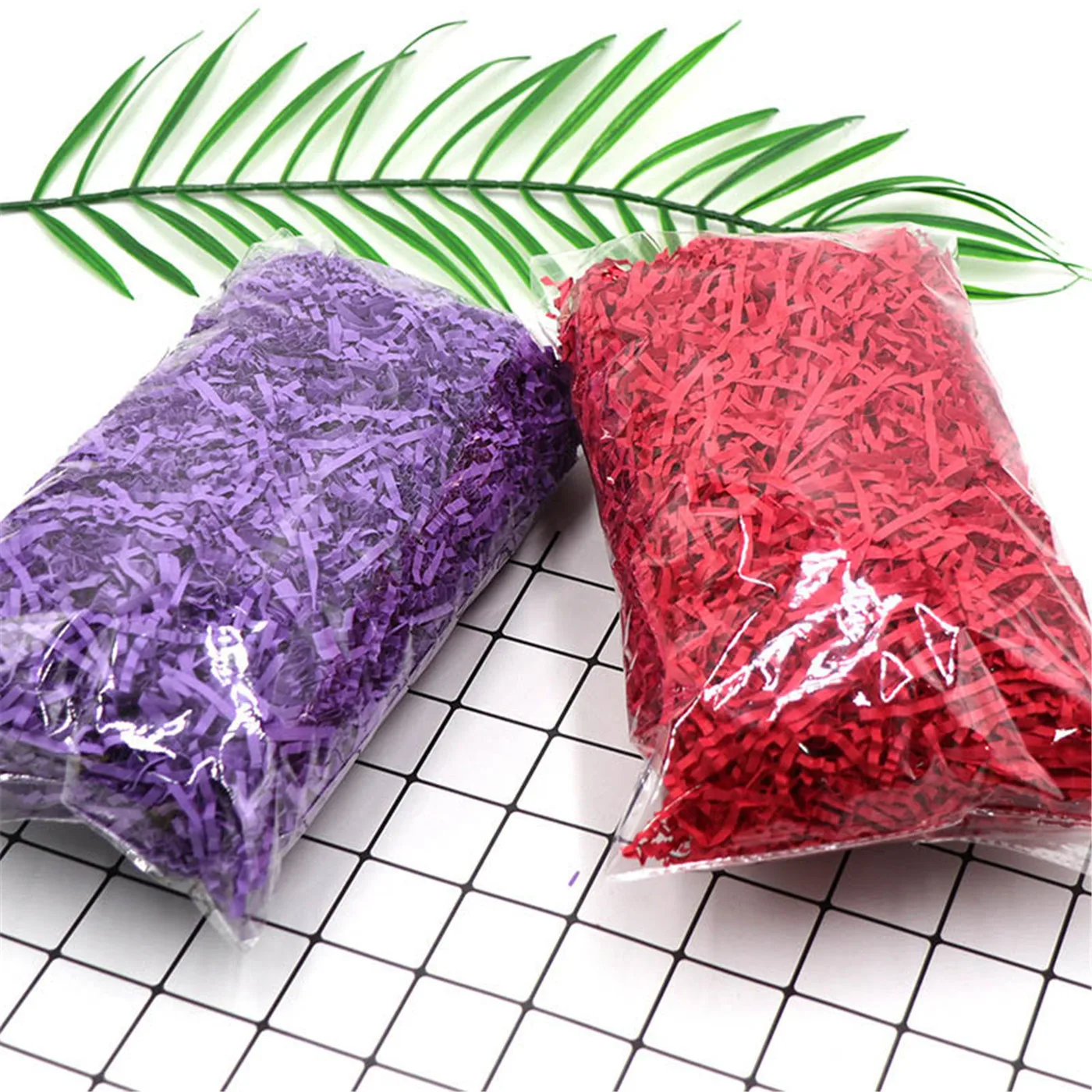 Полимерная бумага измельченная гофрированная сделай сам для вечерние