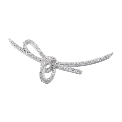 ZHUKOU Позолоченные подвески с бантом