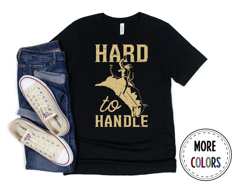 Футболка для верховой езды Дикий Запад Родео Забавный Райдер длинные или