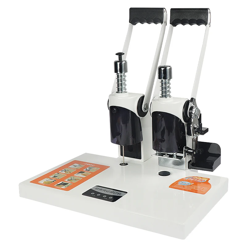 2024 School using Byon CW-1 binding machine Double handle to saving labor 15S quick installation Easy adjust