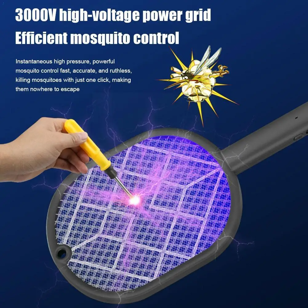 

Электрическая ловушка для комаров D4x3, 3000 В, 2 в 1