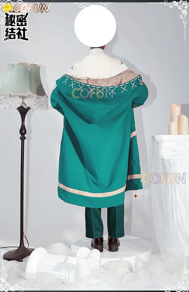 COFUN Game NU:Carnival Eiden Косплей Костюм Униформа Хэллоуин Вечеринка Наряд Женщины