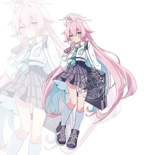 15 см синий архив Takanashi Hoshino милые игры аниме двухслойные акриловые HD стенды модель