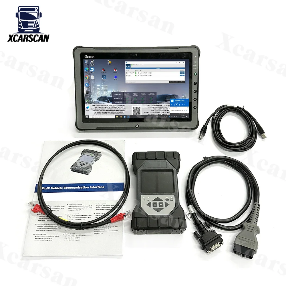 Планшет Getac F110 для Jag-uar JLR SSD DOIP Pathfinder WIFI автомобильный диагностический инструмент