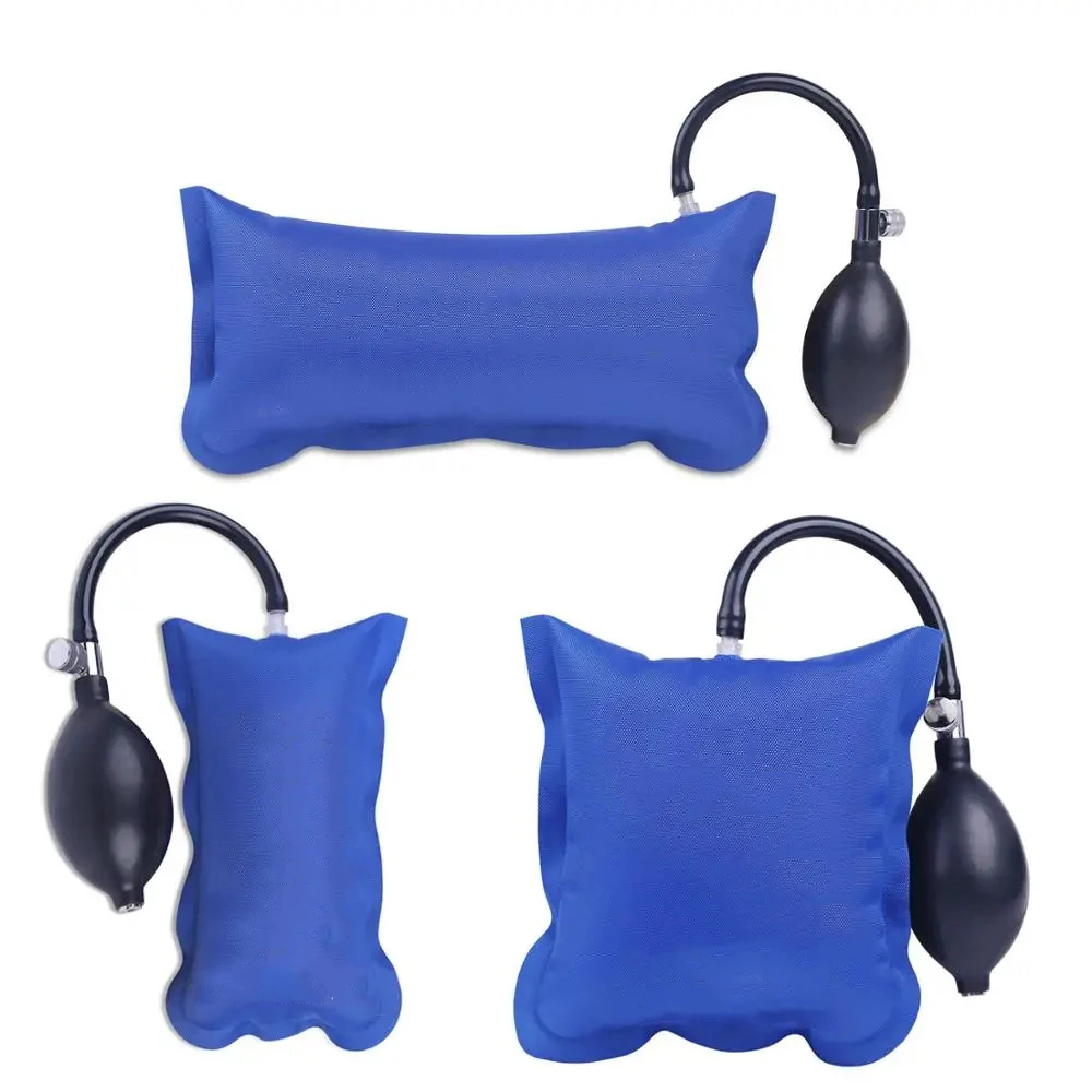 

Воздушный клиновой мешок, 3-х предметный прочный насос с воздушным мешком коммерческого класса, профессиональный комплект для...