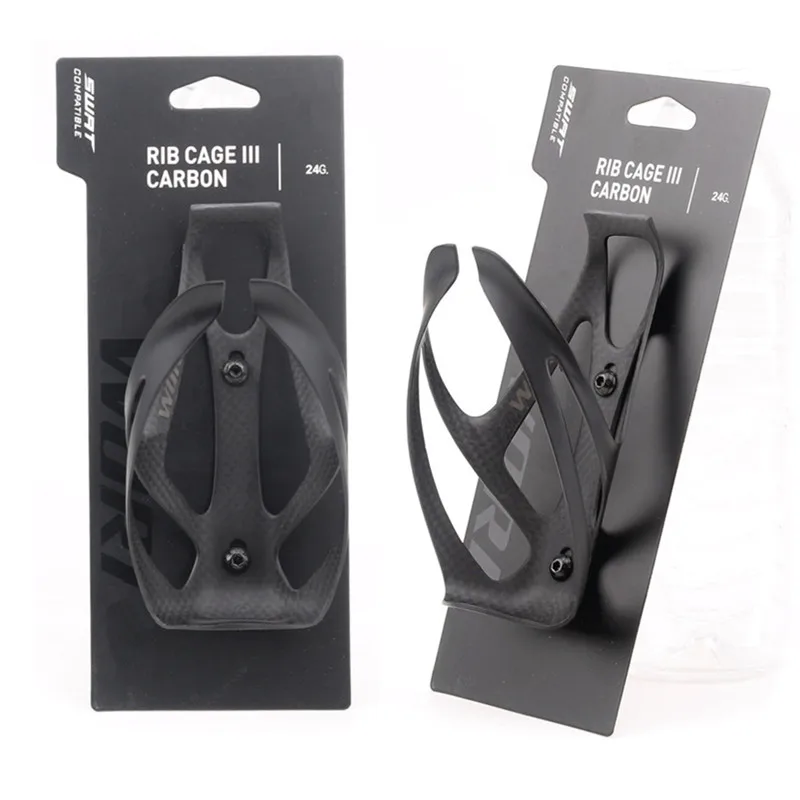 Клетка для велосипедной бутылки из углеродного волокна 24 г RIB CAGE III держатель