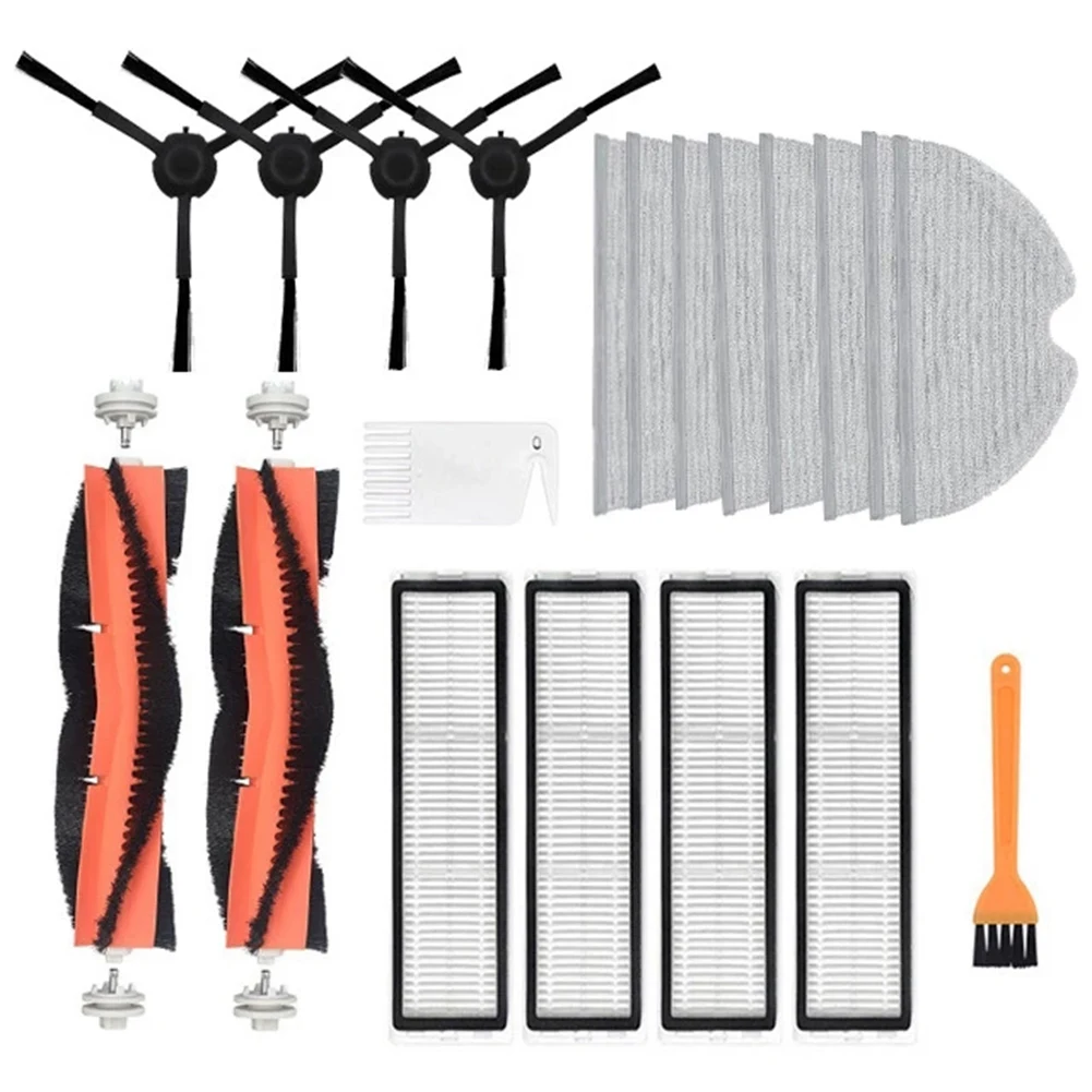 

Detachable Main Brush Hepa Filter Side Brushes Mop Cloth for Xiaomi Dreame D9 L10 Pro Vacuum Cleaner Parts