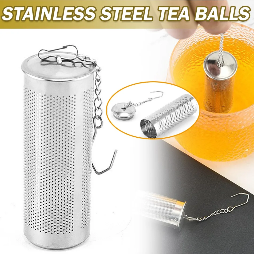 

Stainless Steel Tea Infuser Metal Tea Strainer For Puer Tea Herbal Tea Mesh Filter Diffuser Tools Accessories