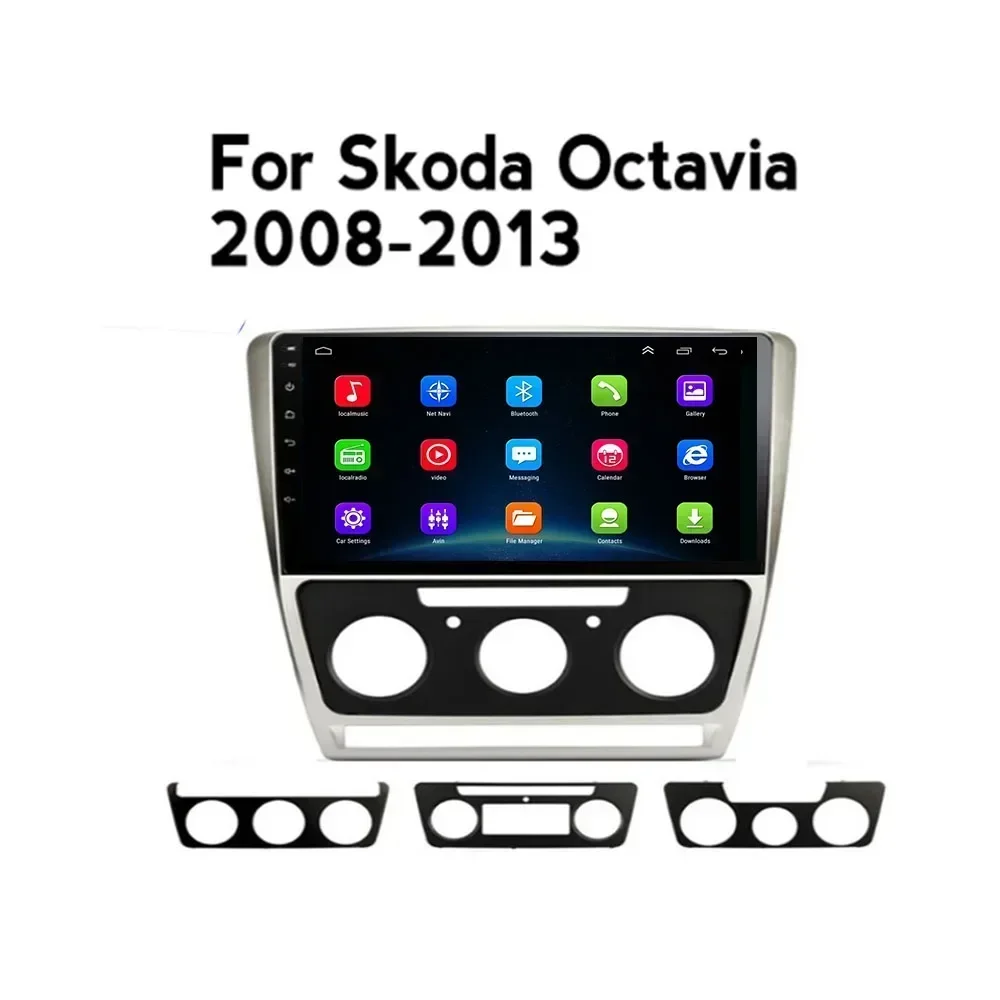 2 Din Android 13 Автомобильный стерео радио DVD GPS Мультимедийный видеоплеер 5G Wi-Fi камера