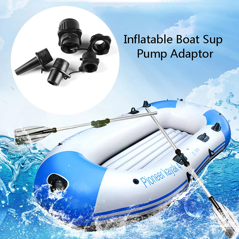 

HOT Valve Adapter SUP Pump Adapter Surf Paddle Board Dinghy Tool Canoe Assault Boat 4 Nozzle Iatable Rowing Boat Air Valves