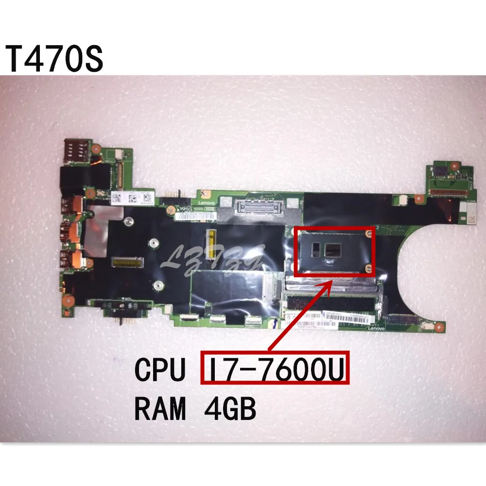 

Оригинальный ноутбук Lenovo ThinkPad T470s материнская плата I7-7600 4G FRU 01ER076 01ER346 01ER067 01ER338 01ER337 01ER077 01ER066 01ER345