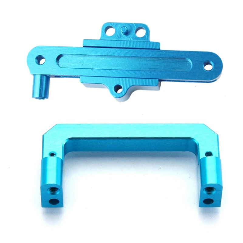 

2 Pcs For Wltoys Feiyue 1/12 Upgrade RC Car Parts: 1Pcs Steering Component Steering Servo Saver & 1Pcs Servo Fixed Part