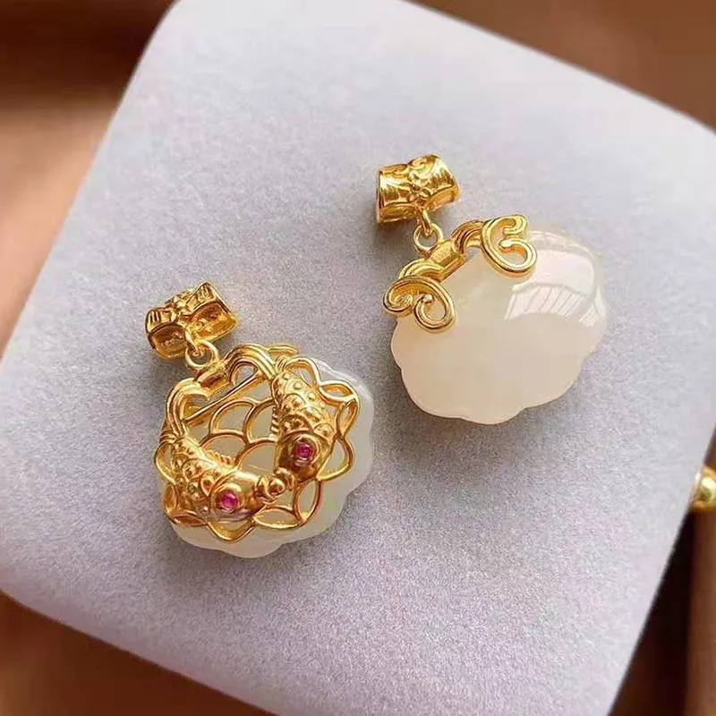 

Новое ожерелье из стерлингового серебра с инкрустированными натуральными искусственными звеньями, очаровательные фирменные украшения в э...