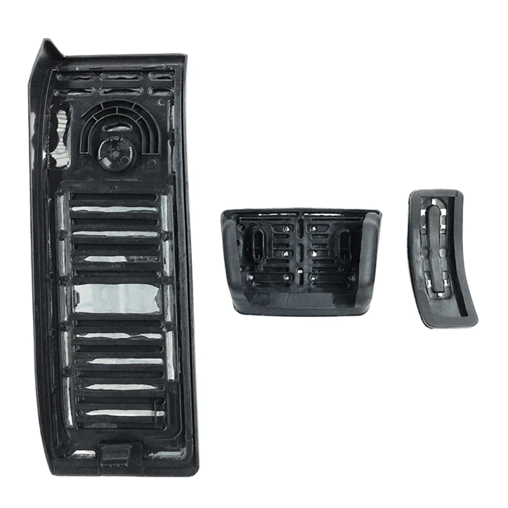 3x LHD Stainless Steel Car Foot Rest Brake Gas Pedals Cover For Audi Q5 2017-2022 SQ5 Q5L 2018 2019 2020 2021 2022