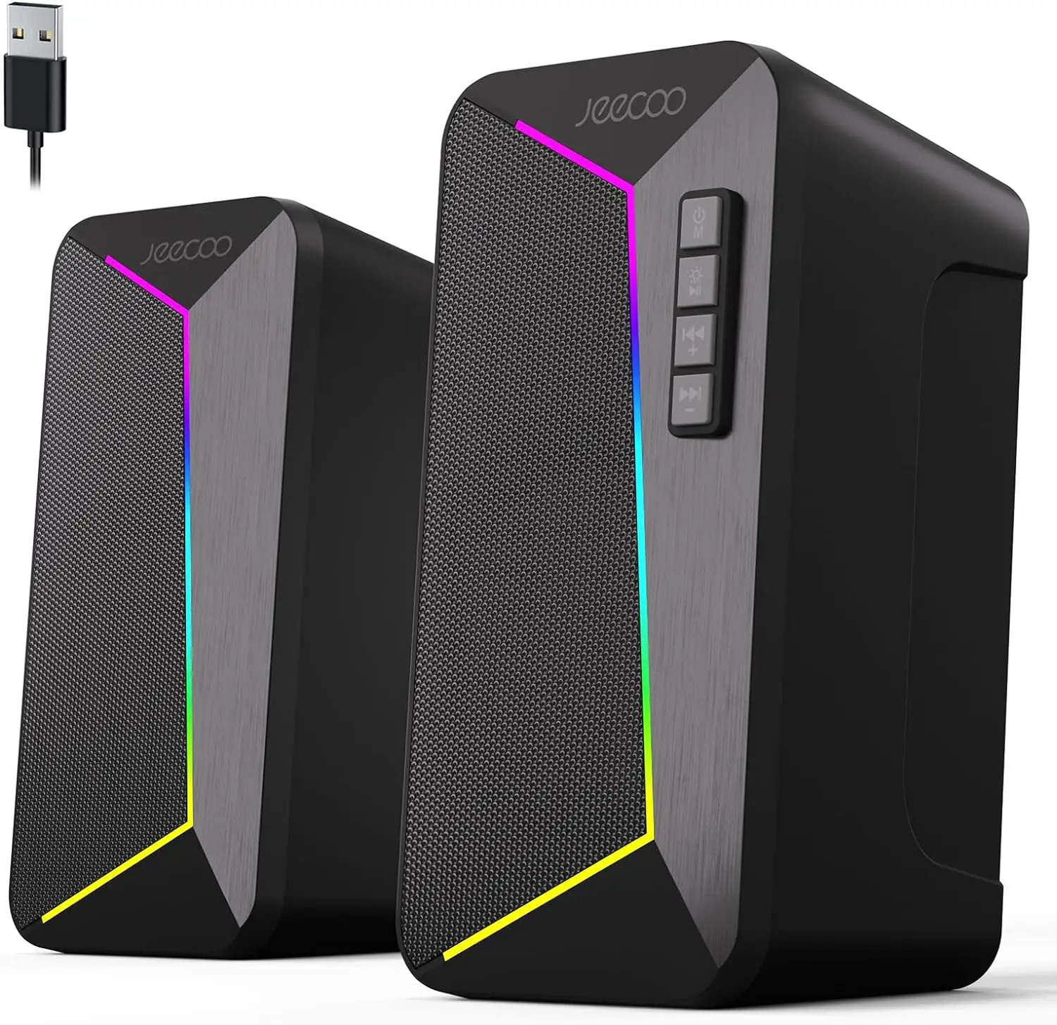 Компьютерные колонки Jeecoo M30 беспроводная Bluetooth-колонка для настольного