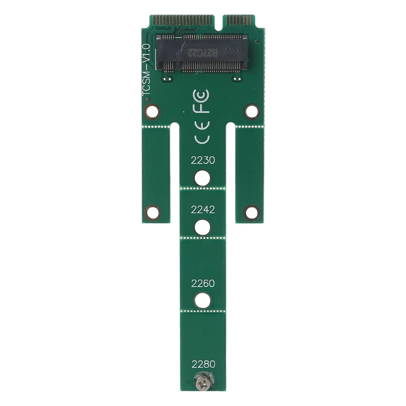 

NGFF M.2 B Key SATA-Based SSD to MSATA Converter Adapter Card 22x60mm Dropship