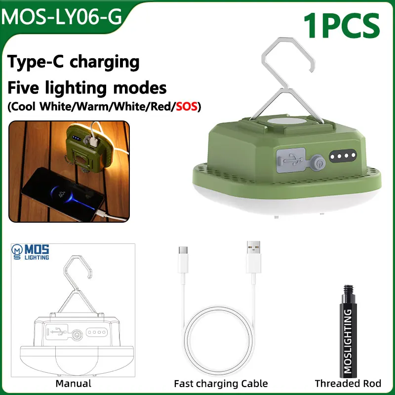 

MOSLIGHTING Кемпинговый Фонарь LY01/LY02/LY02S/LY03/LY03S/LY04/LY06