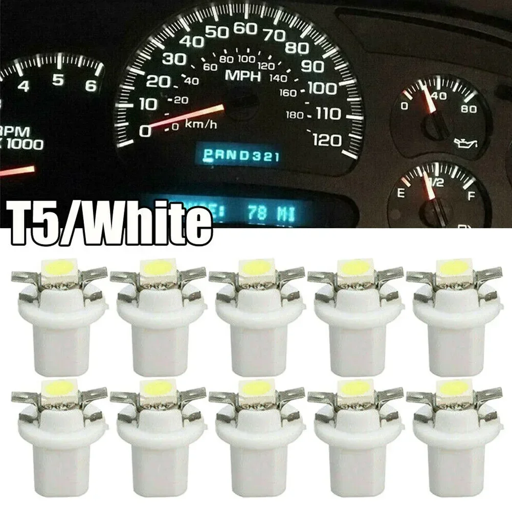 10 шт. автомобильный светодиодный светильник для приборной панели лампочки 6000 К 15