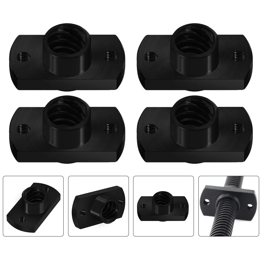 4pcs 3D Printer Parts Lead Screw POM Nuts Screw Nuts for 3D Printer