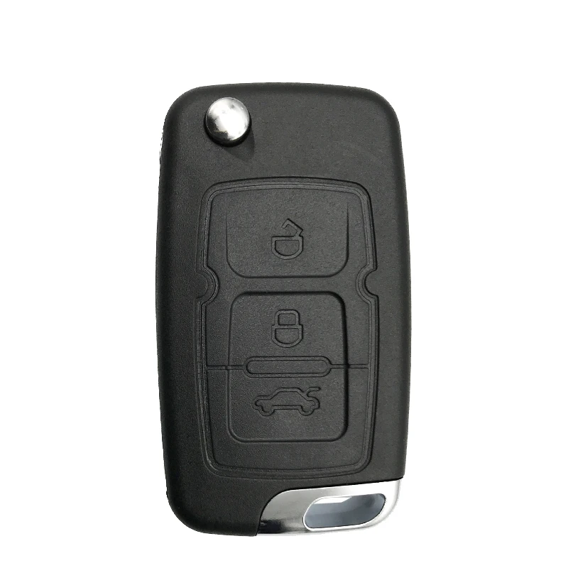 

2/3 кнопки, складной чехол для ключа Geely Emgrand 7 EC7 EC715 EC718 Emgrand7 EC7-RV EC715 EC718-RV, чехол для автомобильного дистанционного брелока