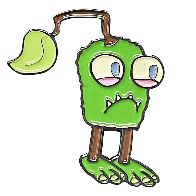 

C4036 Cute Enamel Brooch Pins Cartoon Monster Character Brooch Clothes Backpack Lapel Badges Fashion Jewelry Accessories Gifts