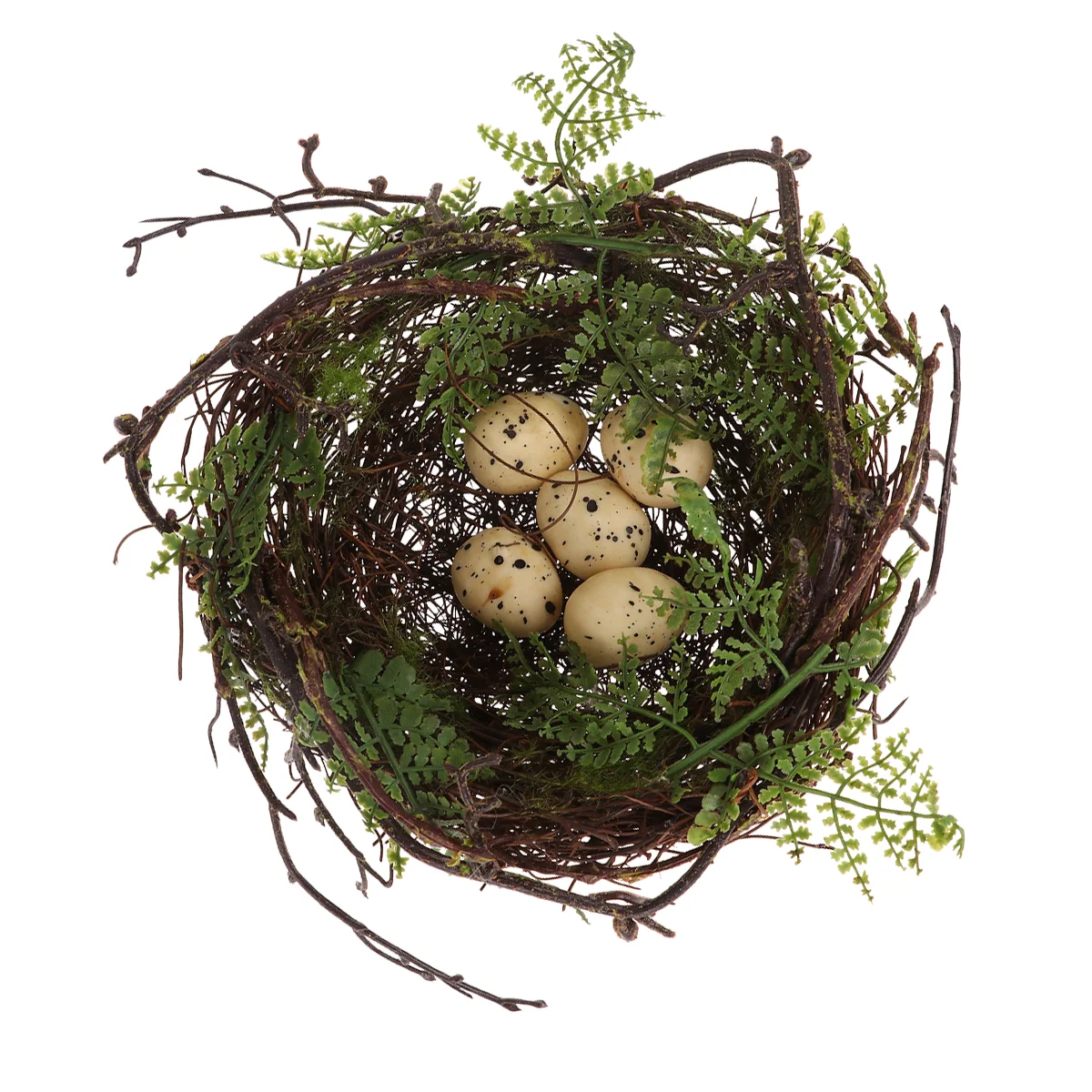 

Bird Artificial Easter Eggs Birds Decor Rattan Fake Egg Twig Decoration Decorative Ornaments Decorations Party Props Simulation