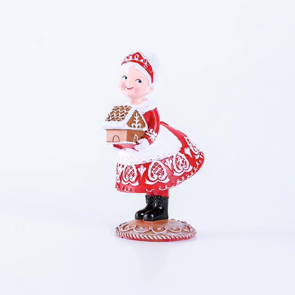 

Cartoon Couple Ornaments Exquisite Workmanship High-quality Materials Festive Atmosphere Reusable Home Furnishings Resin