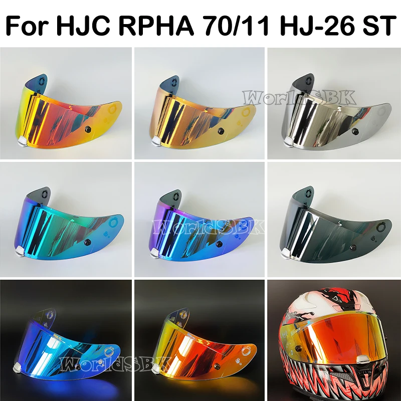 HJ-26 Helmet Visor Lens for HJC RPHA 11 & RPHA 70 Casco Moto Windshield HJ-26ST Capacete De Moto Shield Motorcycle Accessories